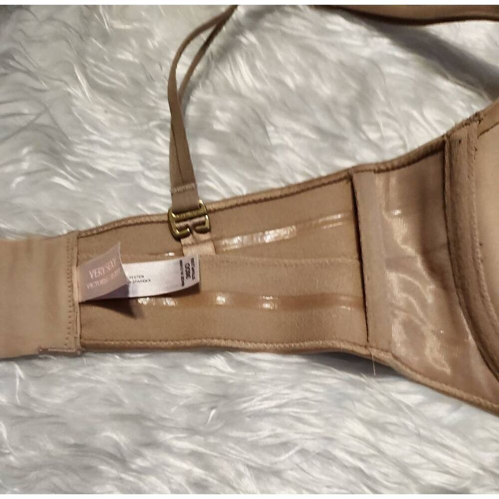 Victoria Secret VERY SEXY 36DD nude underwire bra with convertible straps - Picture 6 of 8